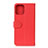 Funda de Cuero Cartera con Soporte Carcasa C06 para Xiaomi Mi 11 Lite 4G Rojo