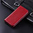 Funda de Cuero Cartera con Soporte Carcasa C06X para Google Pixel 6a 5G Rojo