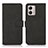 Funda de Cuero Cartera con Soporte Carcasa D01Y para Motorola Moto G53 5G Negro