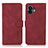 Funda de Cuero Cartera con Soporte Carcasa D01Y para Nothing Phone 2 Rojo