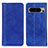 Funda de Cuero Cartera con Soporte Carcasa D03Y para Google Pixel 8 Pro 5G Azul