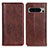 Funda de Cuero Cartera con Soporte Carcasa D03Y para Google Pixel 8 Pro 5G Marron