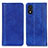 Funda de Cuero Cartera con Soporte Carcasa D03Y para Huawei Honor X5 Azul