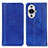 Funda de Cuero Cartera con Soporte Carcasa D03Y para Huawei Nova 11 Azul