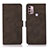 Funda de Cuero Cartera con Soporte Carcasa D03Y para Motorola Moto G10 Power Marron