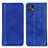 Funda de Cuero Cartera con Soporte Carcasa D03Y para Motorola Moto G50 5G Azul