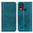 Funda de Cuero Cartera con Soporte Carcasa D03Y para Nokia C22 Verde