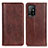 Funda de Cuero Cartera con Soporte Carcasa D03Y para Oppo A94 5G Marron