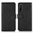 Funda de Cuero Cartera con Soporte Carcasa D03Y para Sony Xperia 1 V Negro