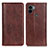 Funda de Cuero Cartera con Soporte Carcasa D03Y para Xiaomi Redmi A1 Plus Marron