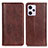 Funda de Cuero Cartera con Soporte Carcasa D03Y para Xiaomi Redmi Note 12 Explorer Marron