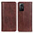 Funda de Cuero Cartera con Soporte Carcasa D03Y para Xiaomi Redmi Note 12S Marron