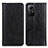 Funda de Cuero Cartera con Soporte Carcasa D03Y para Xiaomi Redmi Note 12S Negro