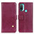 Funda de Cuero Cartera con Soporte Carcasa D04Y para Motorola Moto E20 Morado