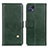 Funda de Cuero Cartera con Soporte Carcasa D04Y para Motorola Moto G50 5G Verde