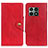 Funda de Cuero Cartera con Soporte Carcasa D04Y para OnePlus 10 Pro 5G Rojo