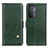 Funda de Cuero Cartera con Soporte Carcasa D04Y para OnePlus Nord N200 5G Verde