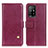 Funda de Cuero Cartera con Soporte Carcasa D04Y para Oppo A94 5G Morado