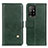 Funda de Cuero Cartera con Soporte Carcasa D04Y para Oppo A94 5G Verde