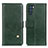 Funda de Cuero Cartera con Soporte Carcasa D04Y para Oppo K9 Pro 5G Verde