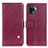 Funda de Cuero Cartera con Soporte Carcasa D04Y para Oppo Reno5 F Morado