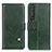 Funda de Cuero Cartera con Soporte Carcasa D04Y para Sony Xperia 1 III Verde