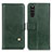 Funda de Cuero Cartera con Soporte Carcasa D04Y para Sony Xperia 10 III SO-52B Verde