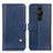 Funda de Cuero Cartera con Soporte Carcasa D04Y para Sony Xperia PRO-I Azul