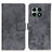 Funda de Cuero Cartera con Soporte Carcasa D05Y para OnePlus 10 Pro 5G Gris