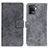 Funda de Cuero Cartera con Soporte Carcasa D05Y para Oppo A94 4G Gris