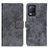 Funda de Cuero Cartera con Soporte Carcasa D05Y para Realme 9 5G India Gris