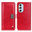 Funda de Cuero Cartera con Soporte Carcasa D06Y para Motorola Moto Edge Plus (2022) 5G Rojo