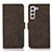 Funda de Cuero Cartera con Soporte Carcasa D08Y para Samsung Galaxy S21 FE 5G Marron