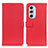 Funda de Cuero Cartera con Soporte Carcasa D09Y para Motorola Moto Edge 30 Pro 5G Rojo