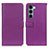 Funda de Cuero Cartera con Soporte Carcasa D09Y para Motorola Moto Edge S30 5G Morado