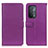 Funda de Cuero Cartera con Soporte Carcasa D09Y para OnePlus Nord N200 5G Morado