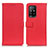 Funda de Cuero Cartera con Soporte Carcasa D09Y para Oppo F19 Pro+ Plus 5G Rojo