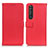 Funda de Cuero Cartera con Soporte Carcasa D09Y para Sony Xperia 1 III Rojo