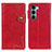 Funda de Cuero Cartera con Soporte Carcasa DY01 para Motorola Moto Edge S30 5G Rojo
