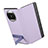 Funda de Cuero Cartera con Soporte Carcasa GS3 para Huawei Mate X3 Morado