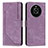 Funda de Cuero Cartera con Soporte Carcasa H01X para Huawei Honor Magic4 Lite 4G Morado