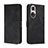 Funda de Cuero Cartera con Soporte Carcasa H01X para Huawei P50 Negro