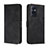 Funda de Cuero Cartera con Soporte Carcasa H01X para OnePlus 9 Pro 5G Negro