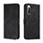 Funda de Cuero Cartera con Soporte Carcasa H01X para Sony Xperia 10 III SO-52B Negro