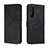 Funda de Cuero Cartera con Soporte Carcasa H01X para Sony Xperia 5 III Negro