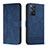 Funda de Cuero Cartera con Soporte Carcasa H01X para Xiaomi Redmi Note 11 Pro 5G Azul