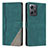 Funda de Cuero Cartera con Soporte Carcasa H01X para Xiaomi Redmi Note 12 4G Verde