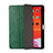 Funda de Cuero Cartera con Soporte Carcasa H02 para Apple iPad Pro 12.9 (2021) Verde