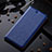 Funda de Cuero Cartera con Soporte Carcasa H02P para Asus ROG Phone 3 Strix ZS661KS Azul