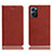 Funda de Cuero Cartera con Soporte Carcasa H02P para OnePlus Nord CE 2 5G Marron